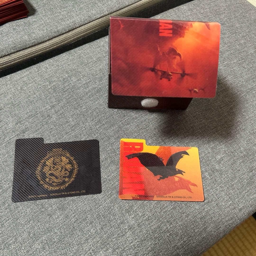 ゴジラ デッキケース セット（全て使用済みまたは開封済み）
