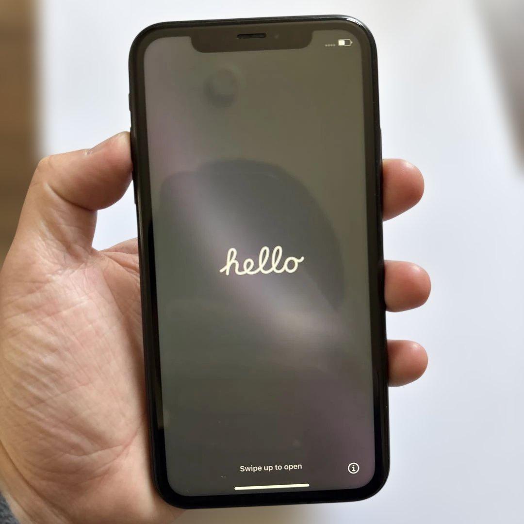 【即日発送可能！】iPhoneXR本体 ブラック128GB simフリー