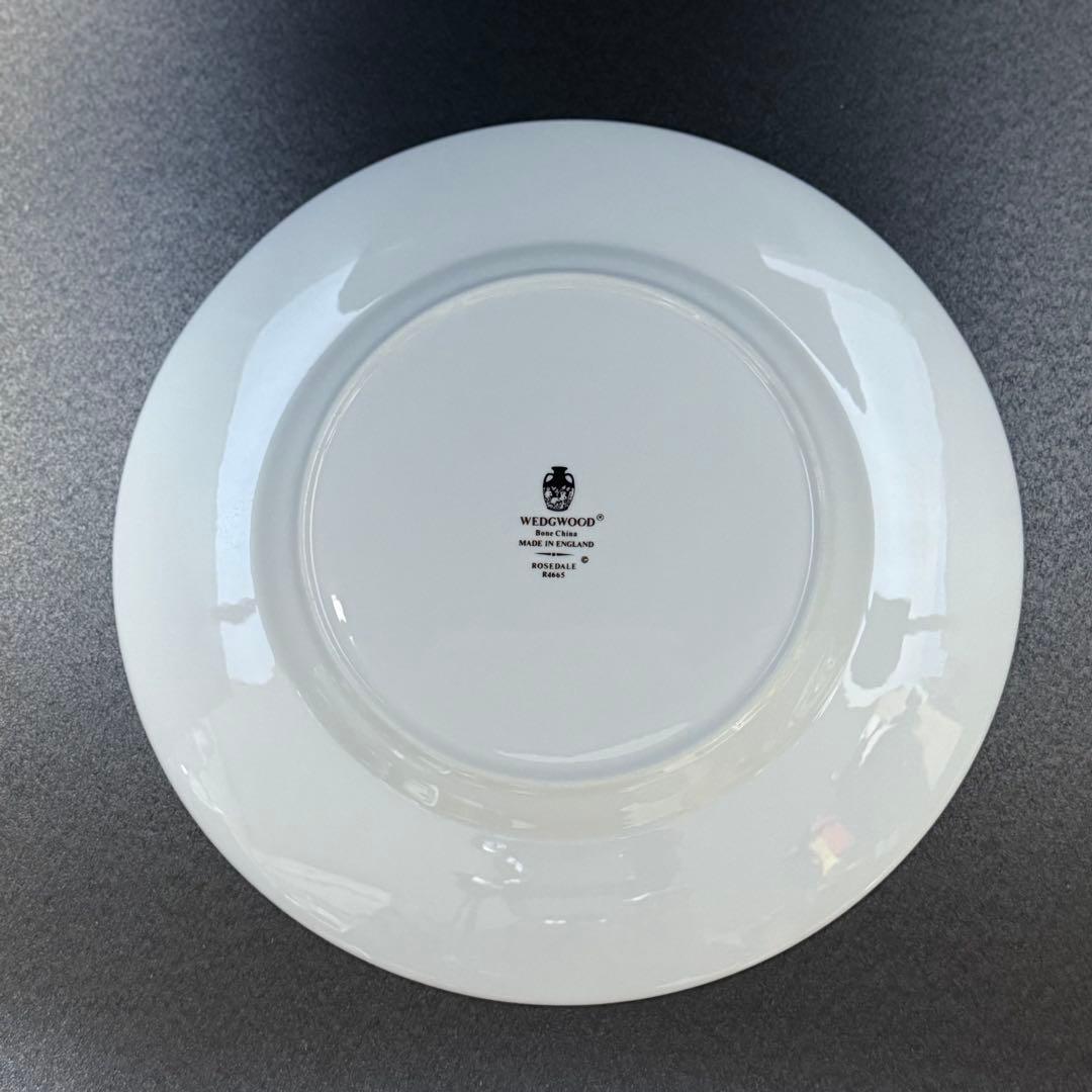 英国製 廃盤　ウェッジウッド ROSEDALE 大皿 27cm 2枚 R4665