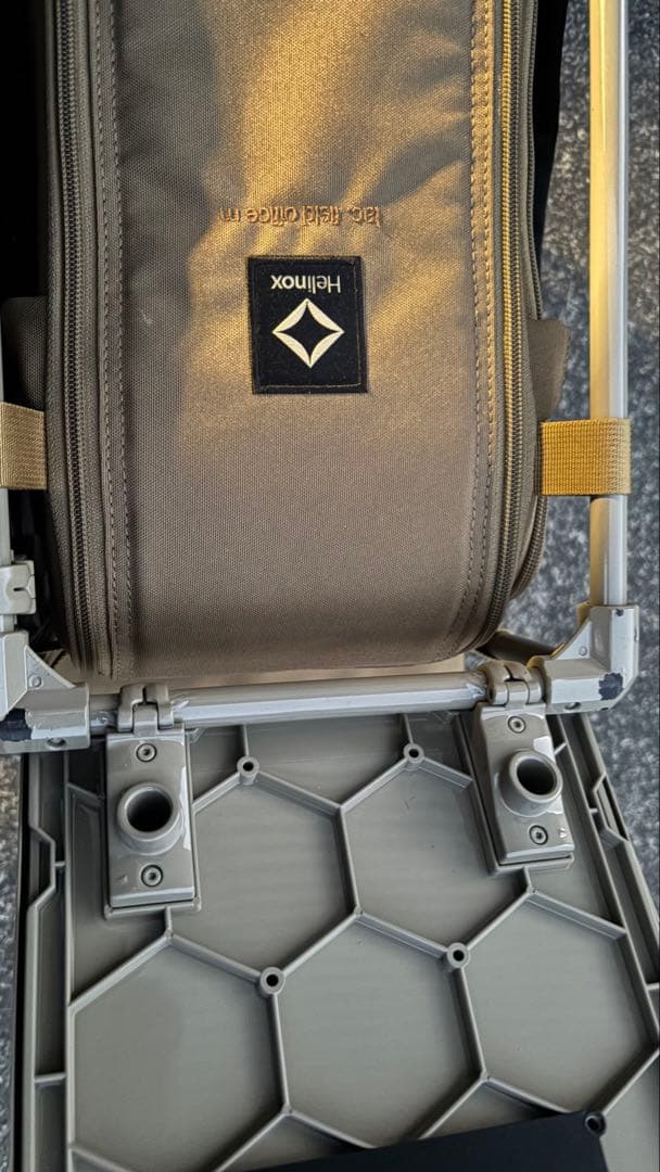 ヘリノックス フィールドオフィス BRUNT フルセット 印字逆バージョン付き