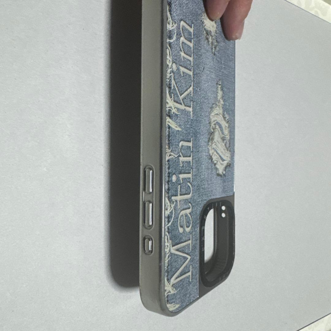 Matin Kim デニム風 iPhone用ハードケース