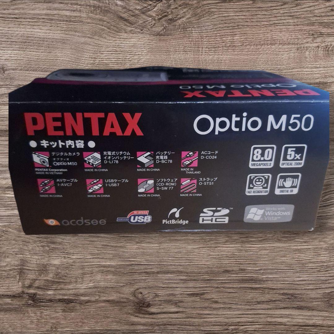 PENTAX Optio M50 コンパクトデジタルカメラ