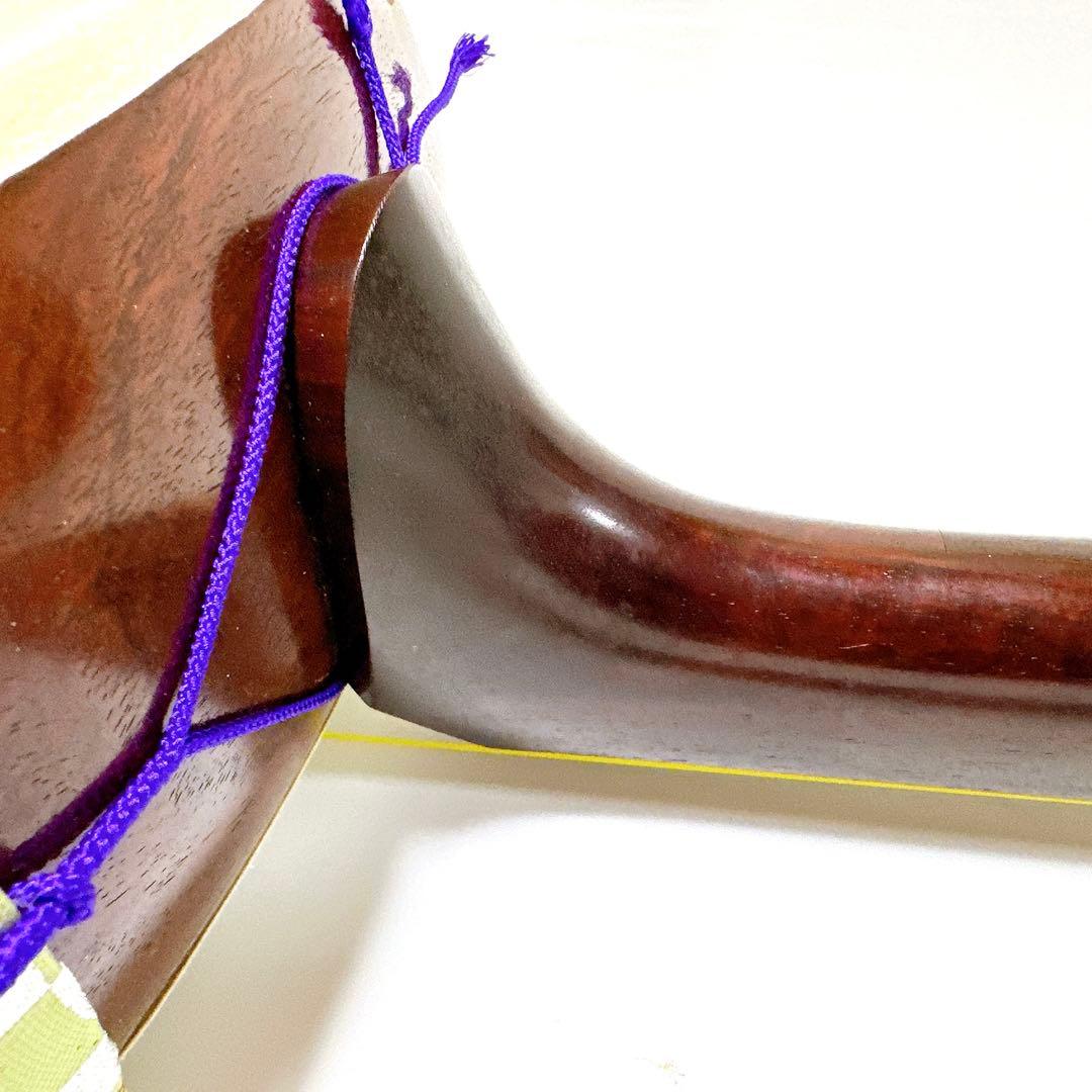 美品 三味線 紅木 トチ 中棹 東さわり