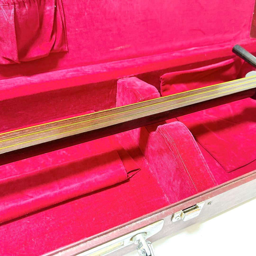 美品 三味線 紅木 トチ 中棹 東さわり