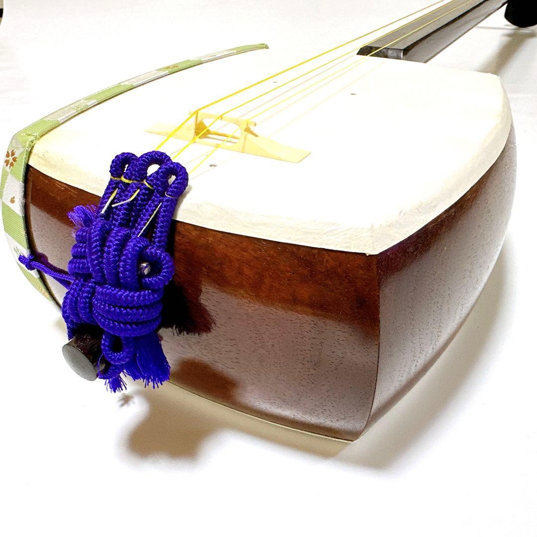 美品 三味線 紅木 トチ 中棹 東さわり