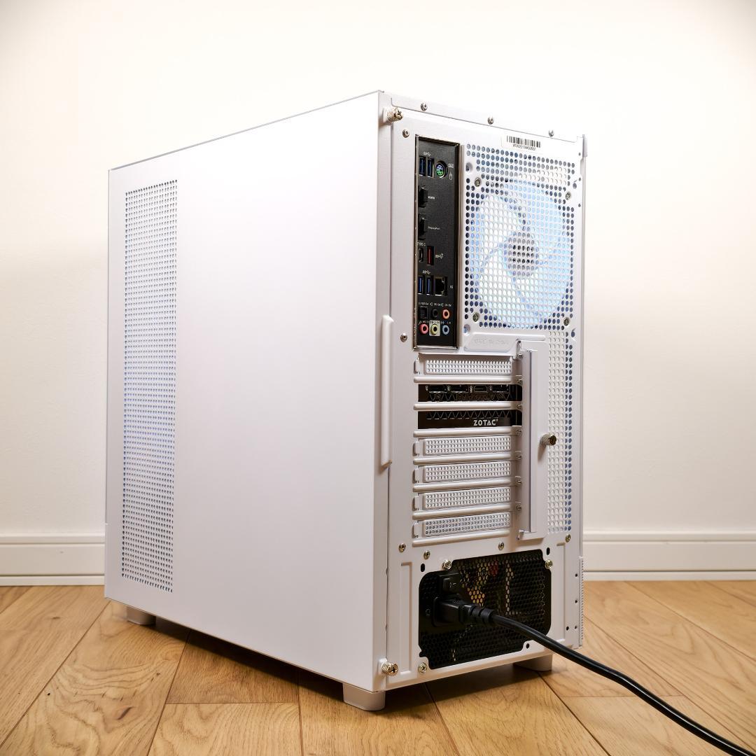 白ゲーミングPC i7-10700 RTX2070SUPER 初期設定済