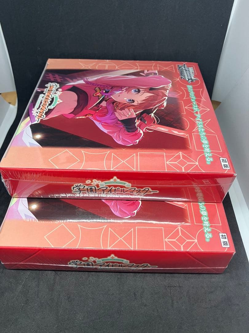新品 ヴァイスシュヴァルツ ブースターパック 学園アイドルマスター 2BOX