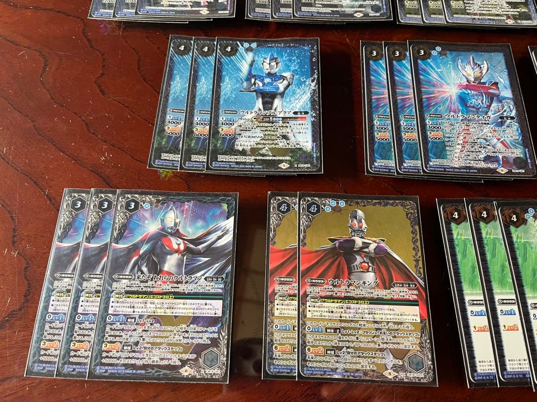 バトスピ　青　ウルトラマン　シュバルツ　タロウ　デッキ