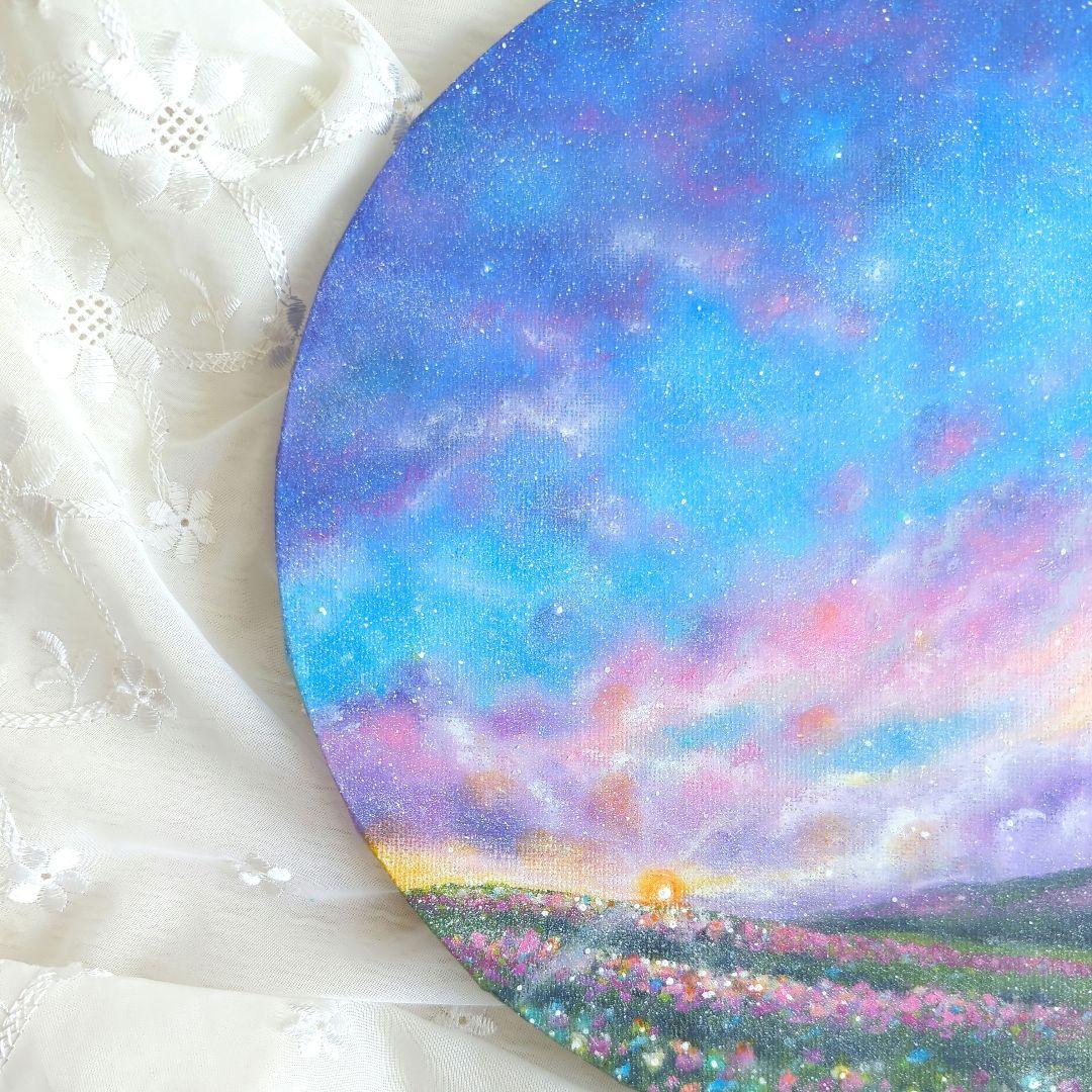 オイルパステル画（25cm）原画