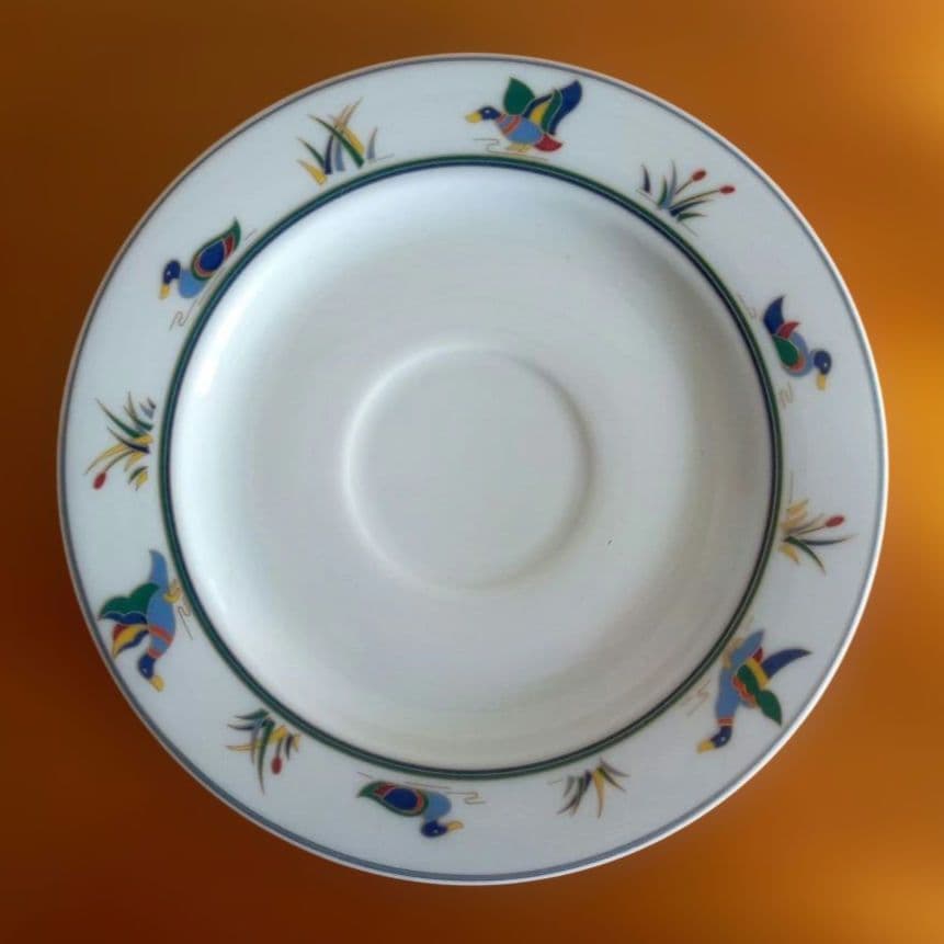 【希少】ヴィンテージ Germany アルツベルグ ブルーバード ティーセット