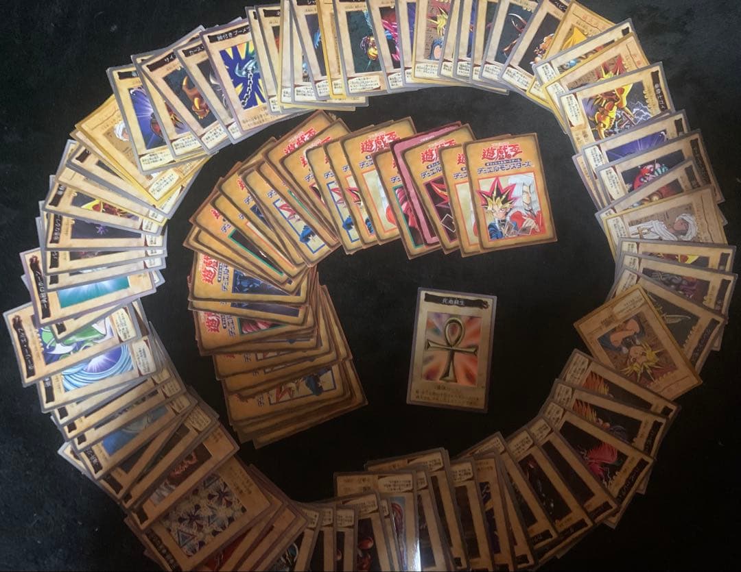 遊戯王　バンダイ版　レア　ノーマル　ルールカード　合計140枚以上　まとめ売り