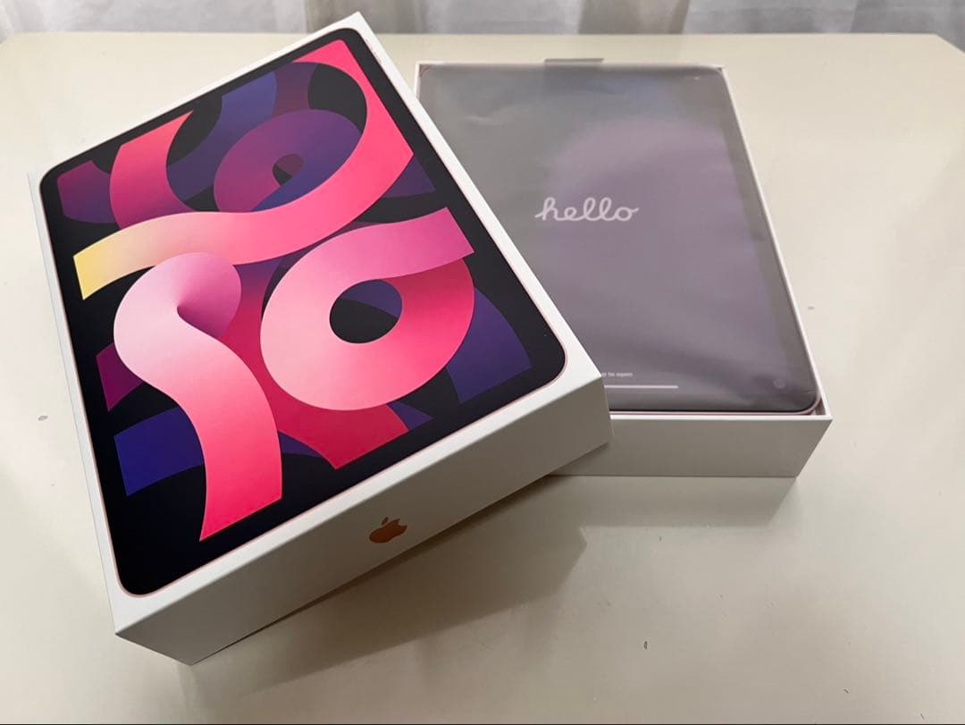 Apple iPad Air4ローズゴールド256GB ほぼ新品ケース付き美品