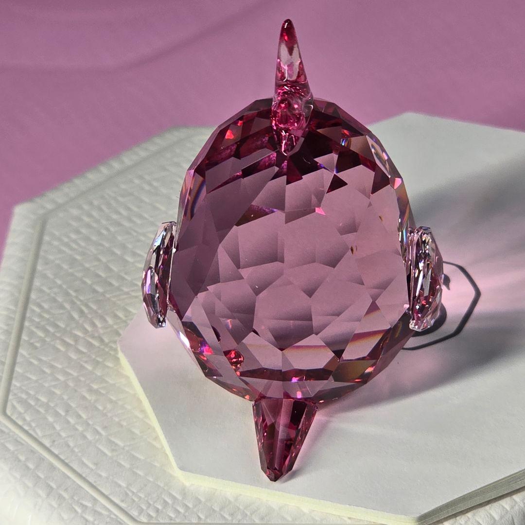 【新品✨️】SWAROVSKI　スワロフスキー　ピンク　オカメインコ