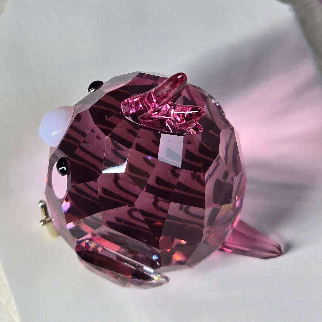 【新品✨️】SWAROVSKI　スワロフスキー　ピンク　オカメインコ