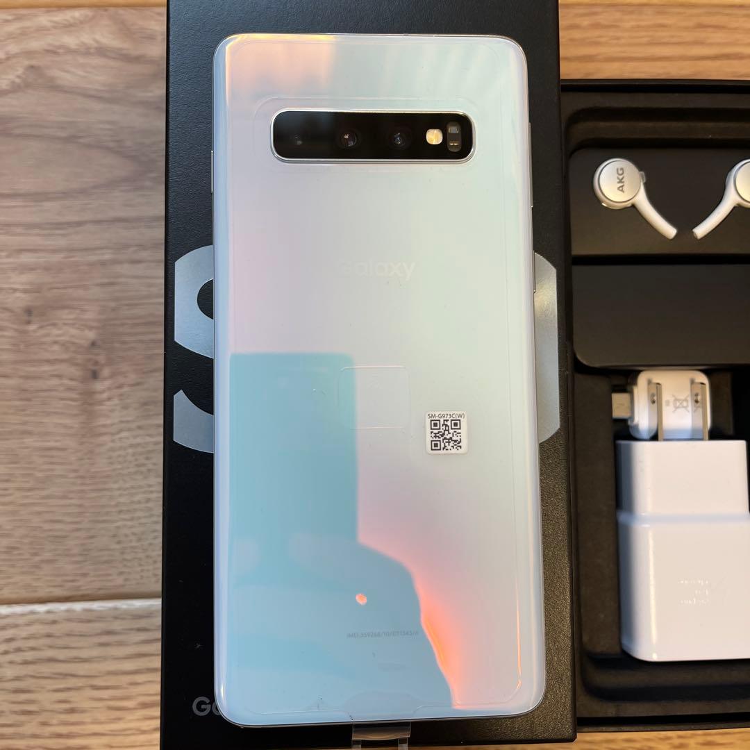 Samsung Galaxy S10 Prism White 本体