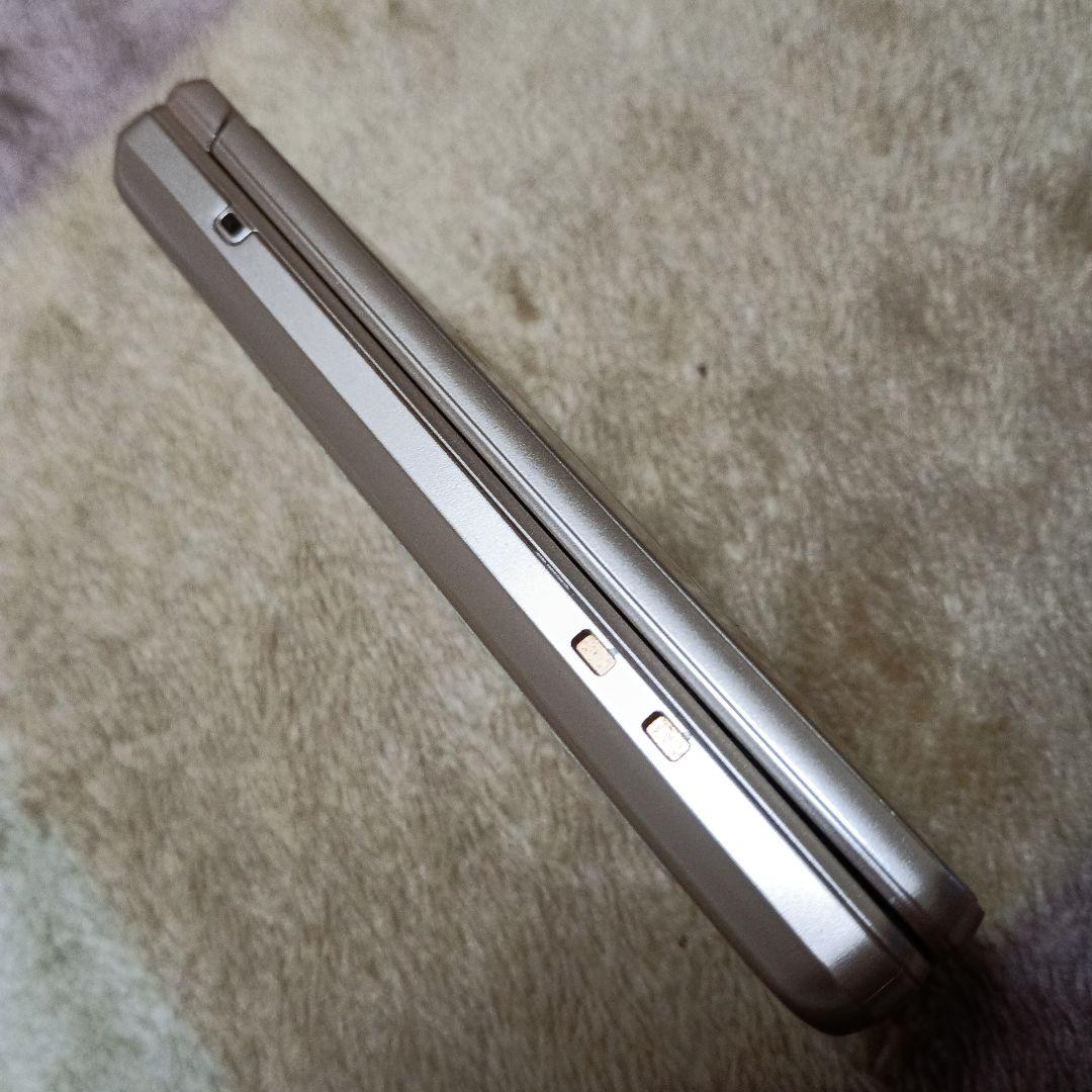 SHARP Softbank かんたん携帯10 ゴールド NP807SH