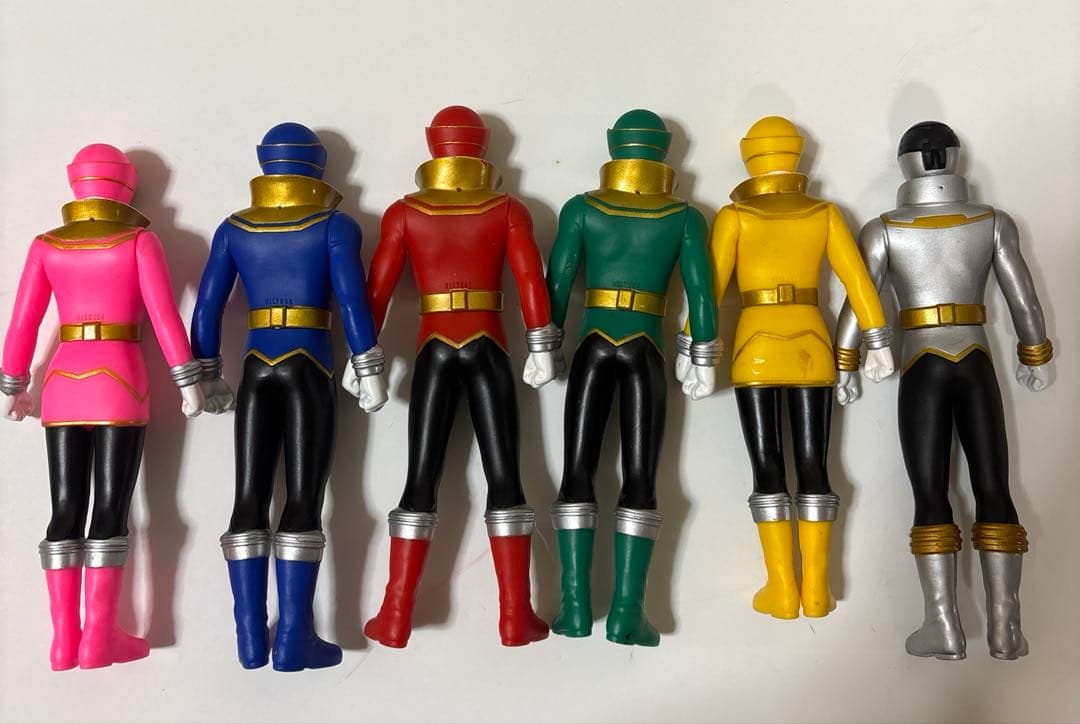 海賊戦隊ゴーカイジャー ソフビ5体セット 戦隊ヒーローシリーズ 約17㎝