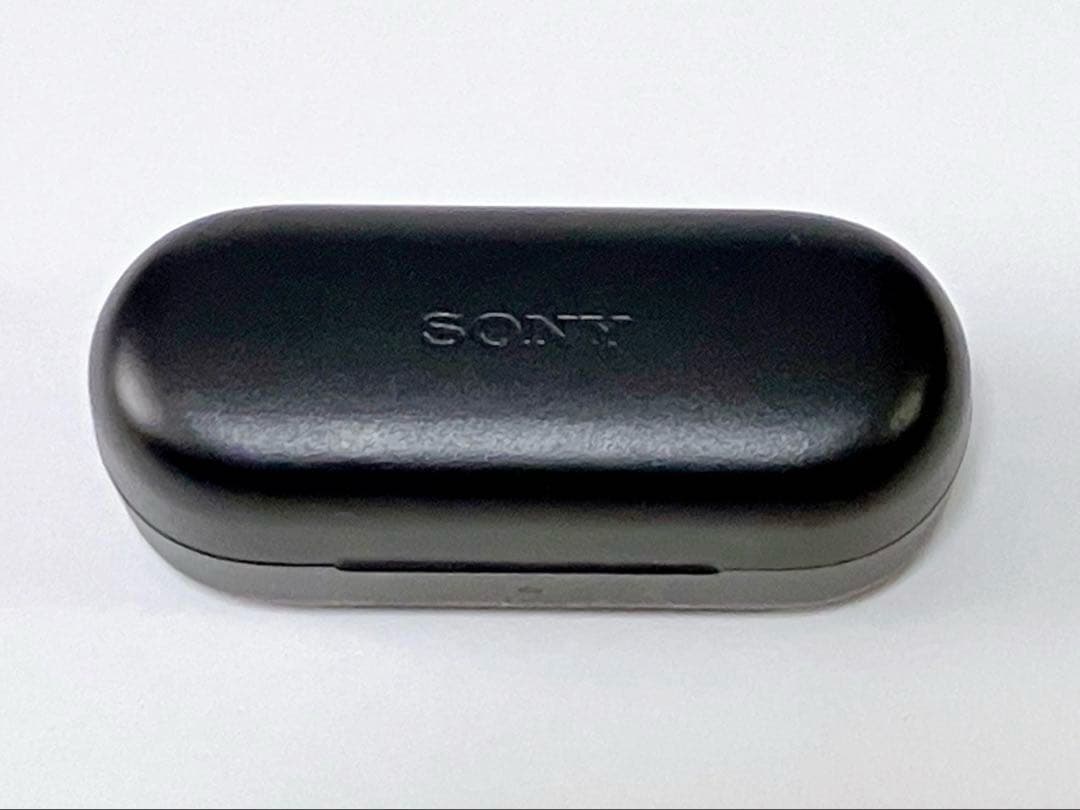 【美品】SONYワイヤレスイヤホン WF-C510 ブラック　イヤホン未使用