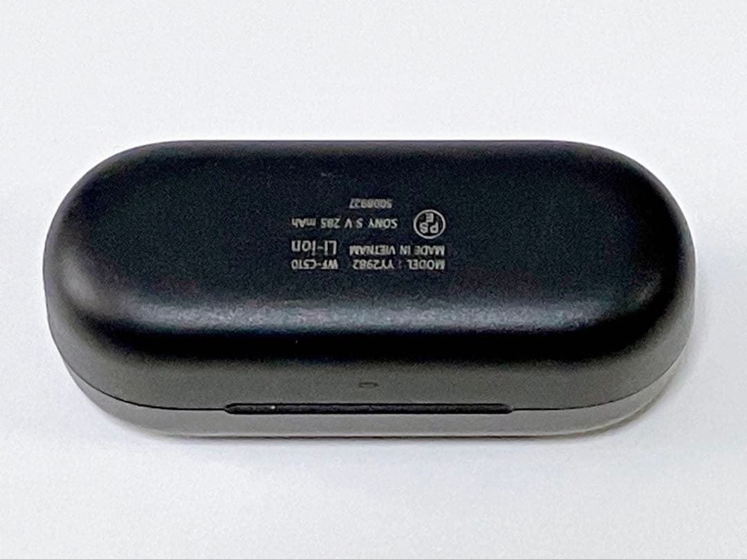 【美品】SONYワイヤレスイヤホン WF-C510 ブラック　イヤホン未使用
