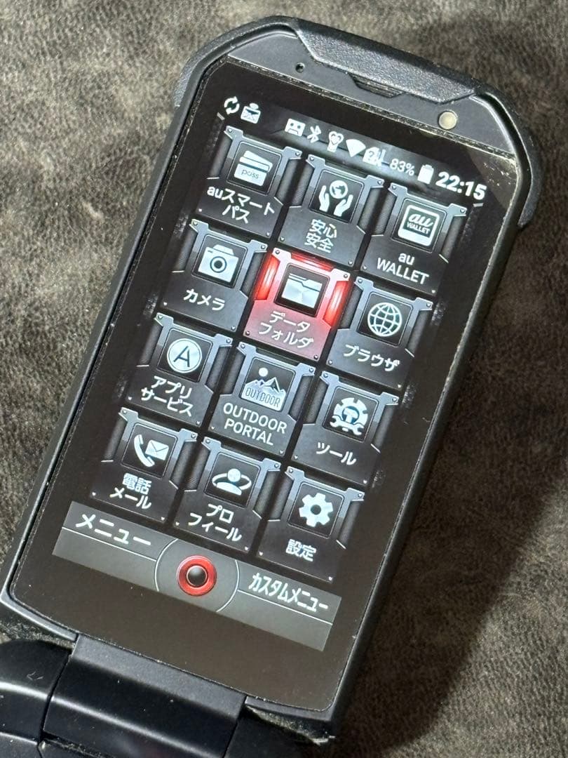 スマートフォン本体 au TORQUE X01 KYF33