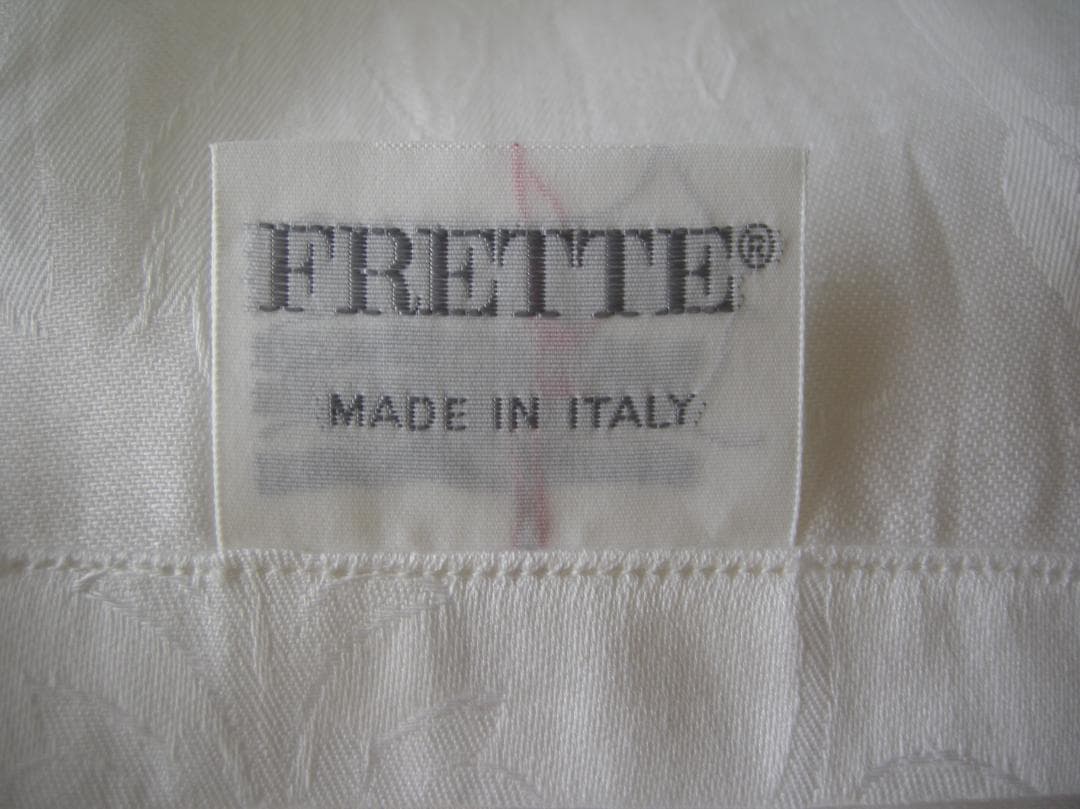 FRETTE　フレッテ　アッパーシーツ　240×290cm　綿100%　白