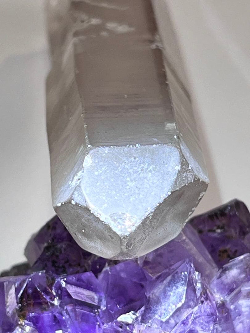 マスタークリスタル　ダウ　レムリアンシード　クリスタル　ピンク　原石　水晶