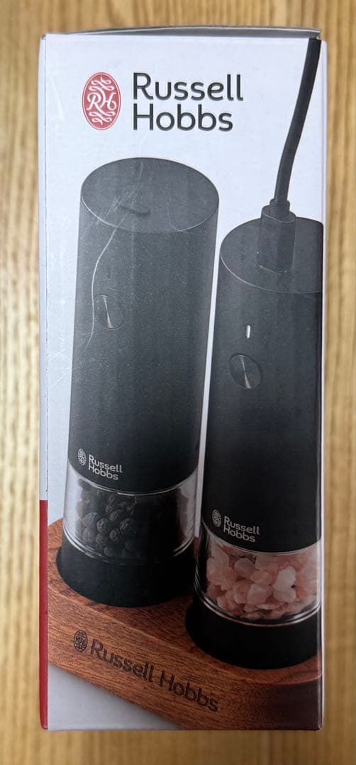 Russell Hobbs 充電式ペッパーミルセット