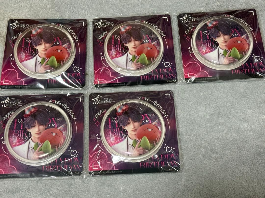 恋と深空 ホムラ 誕生日 バースデー 2024 缶バッジ