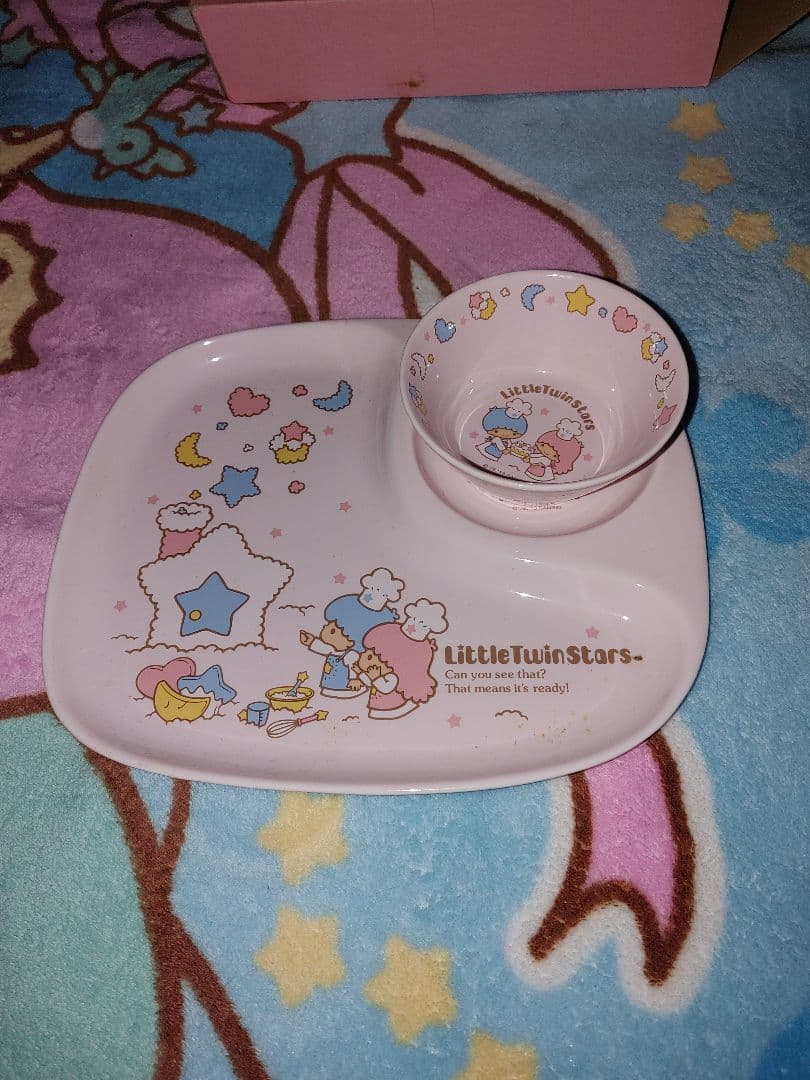 激レア！キキララ　プレートセットホシ　サンリオ2013年リトルツインスターズ