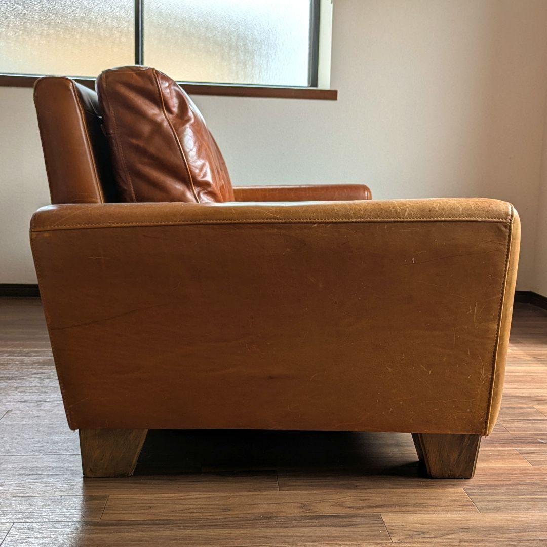 【送料込み】アクメファニチャー　フレスノ　ソファ　FRESNO 本革