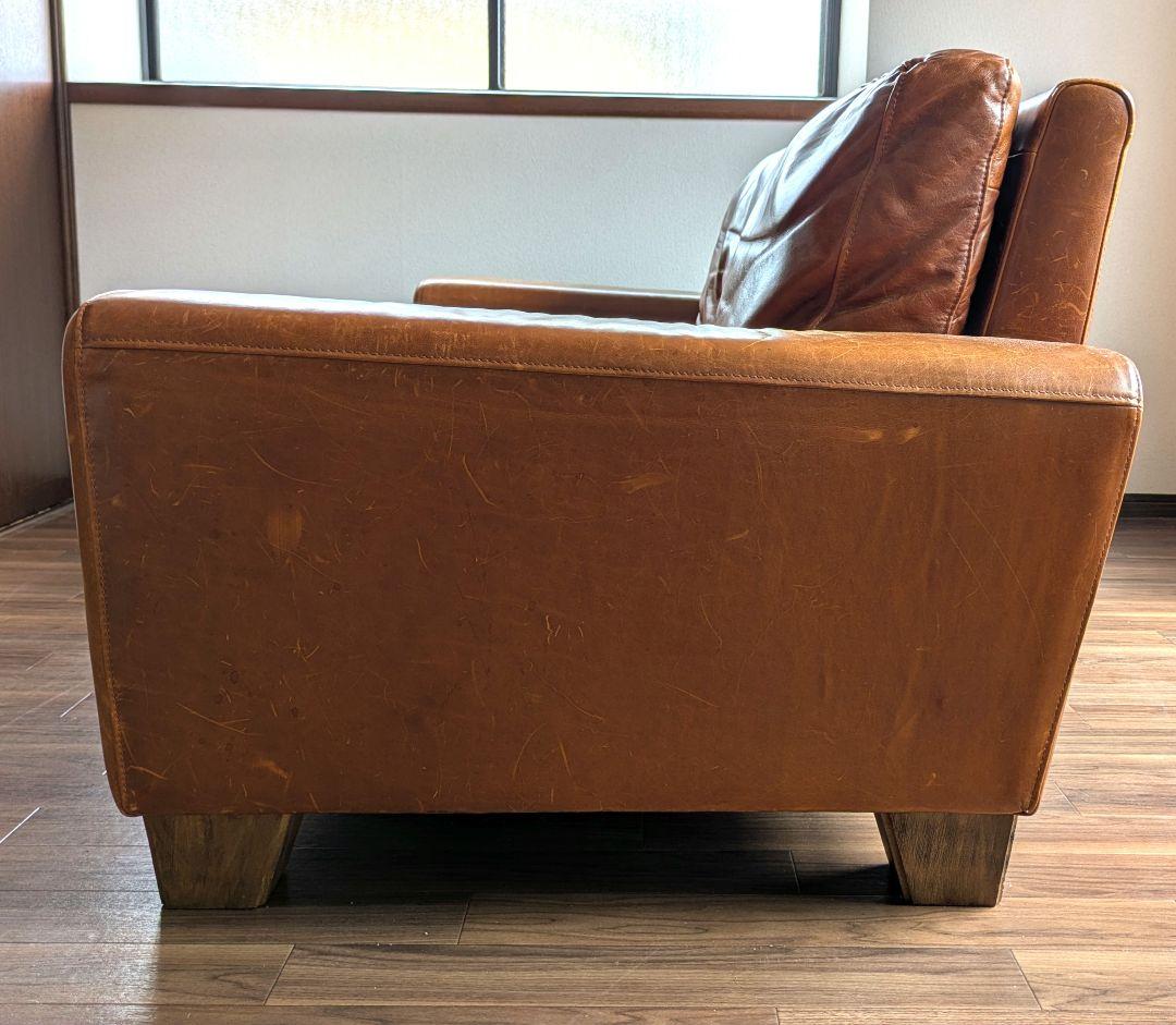 【送料込み】アクメファニチャー　フレスノ　ソファ　FRESNO 本革