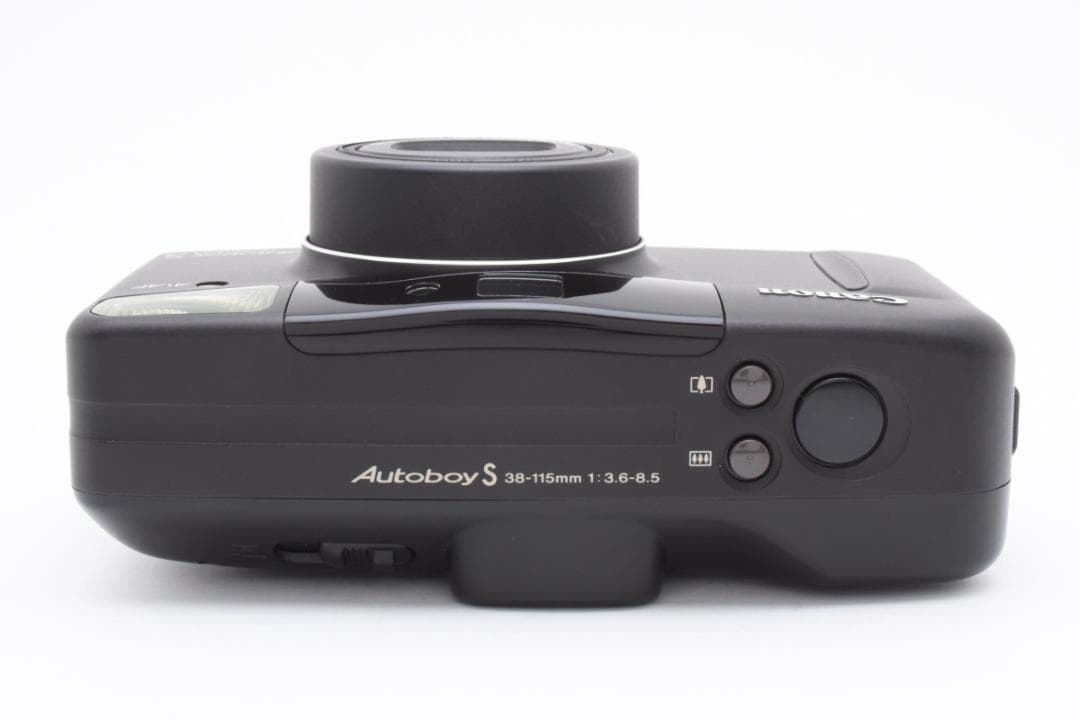 完動品 Canon Autoboy S ブラック 説明書付 外観綺麗 フィルム