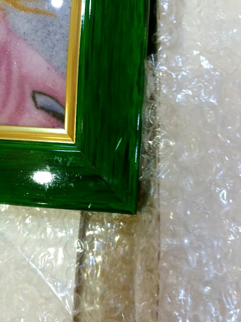 宝石画　ジュエリーペイント　可愛いワンちゃん（犬）