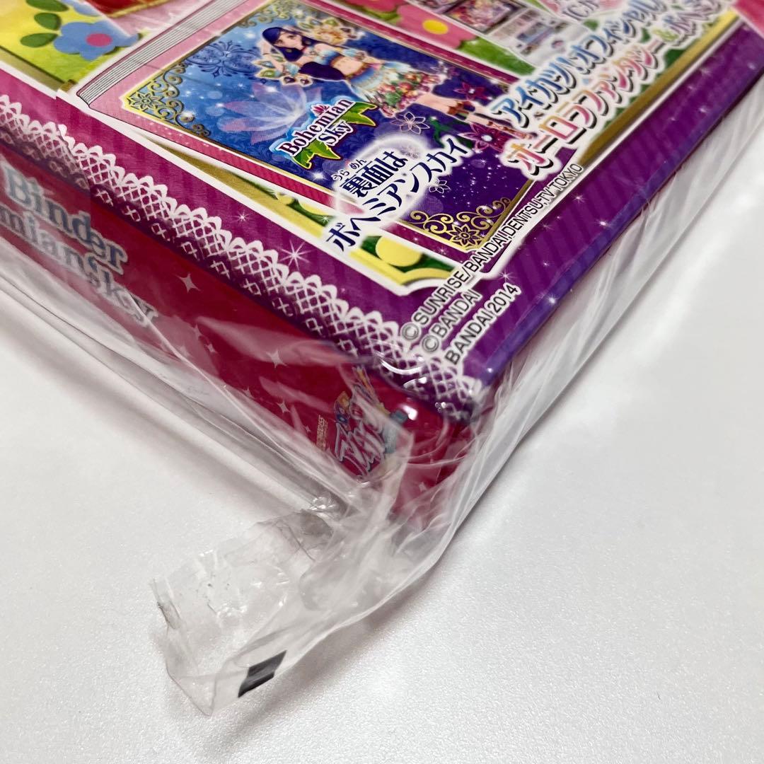 新品 アイカツ 4ポケット バインダー オーロラファンタジー 星宮 いちご 初期