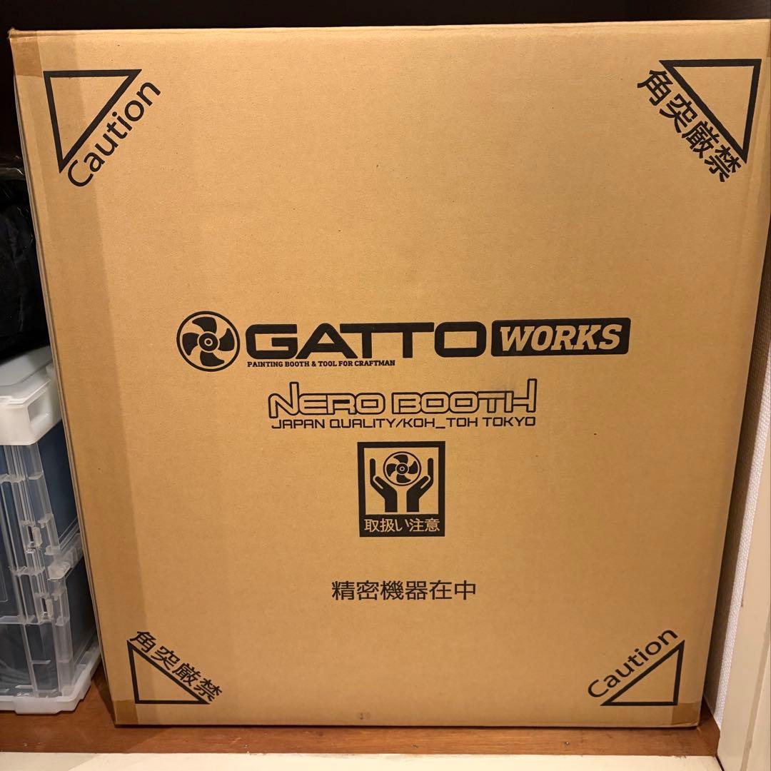GATTO WORKS ネロブース mini 開封のみ 未使用 精密塗装ブース