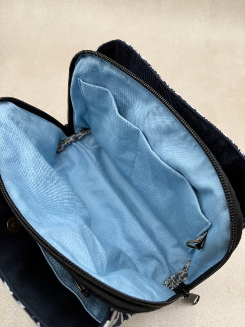 SALE ミナペルホネン シンフォニー ハンドメイドバッグ1123Ⓐ
