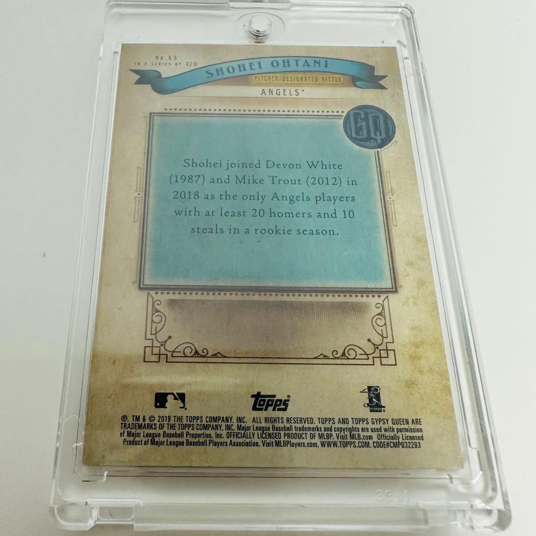 【超美品】大谷翔平 2019 エンゼルス カード