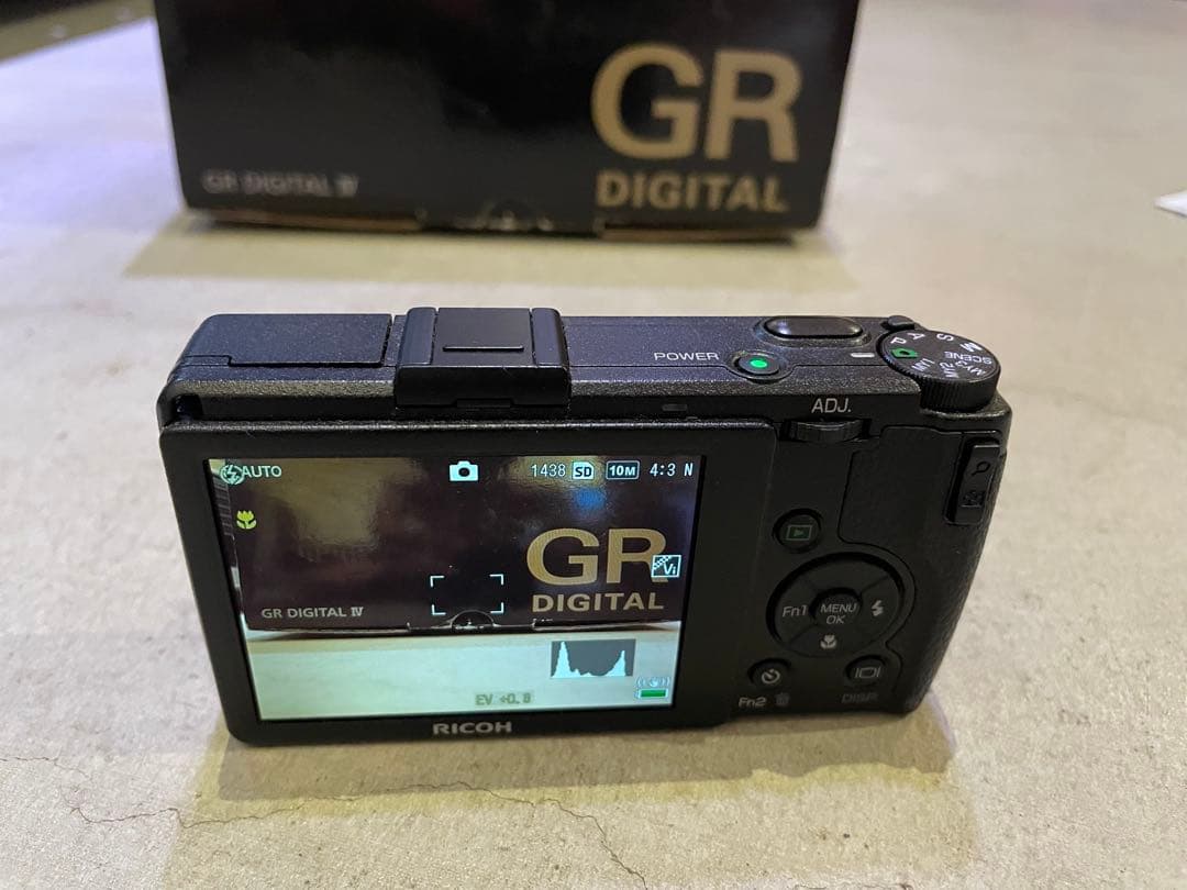 限定値下！RICOH GR DIGITAL IV リコー　使用感少　付属品全て有