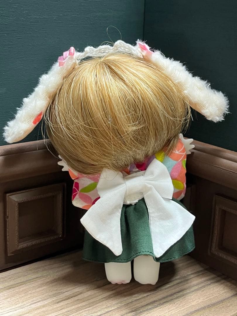 子犬わたあめサイズ　うさみみ和風メイド　オーダーページ