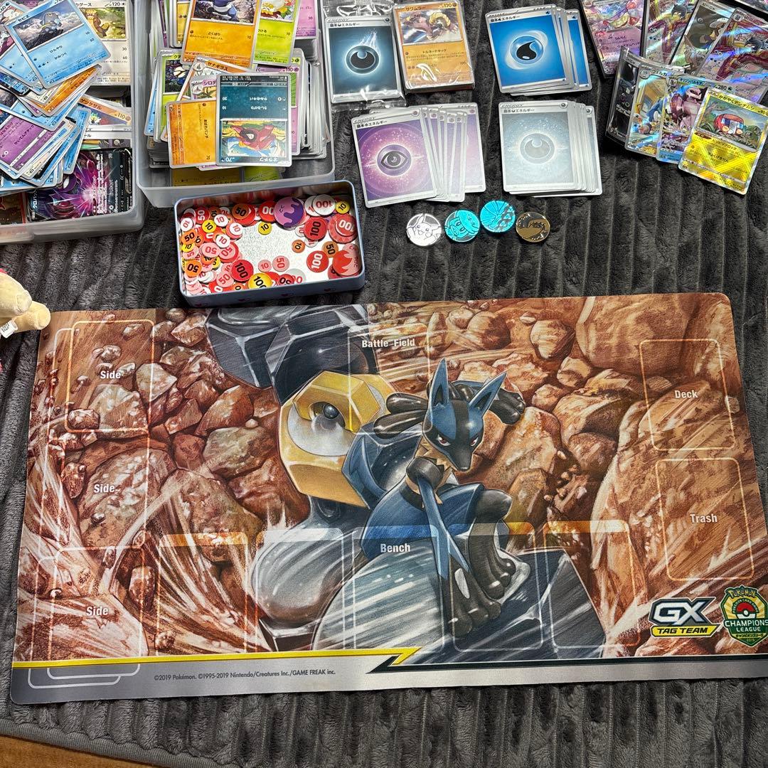 ポケモンカード　プレイマット　デッキシールド　ギラティナブイスターデッキ　など