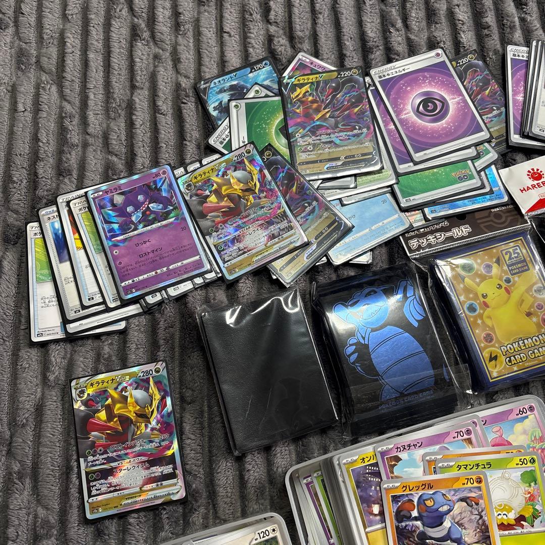 ポケモンカード　プレイマット　デッキシールド　ギラティナブイスターデッキ　など