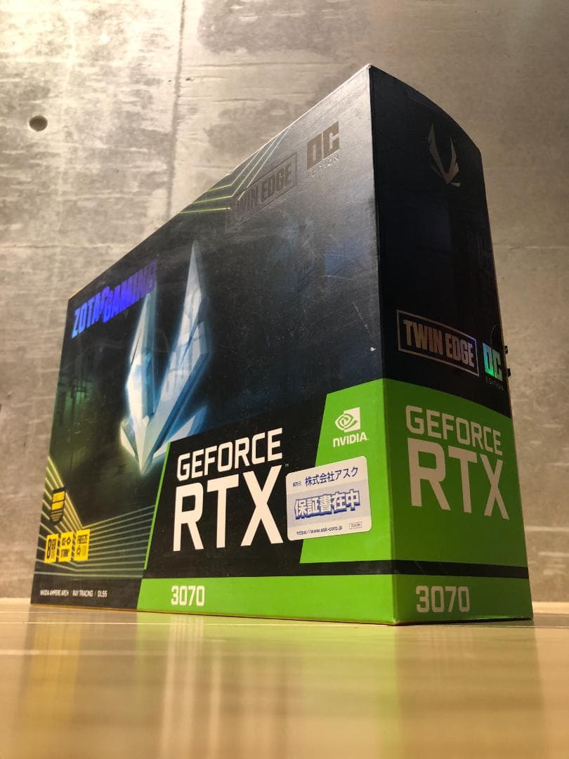 グラフィックボード・グラボ・ビデオカード ZTRTX3070TWINEDGEOC-8GBGDR6