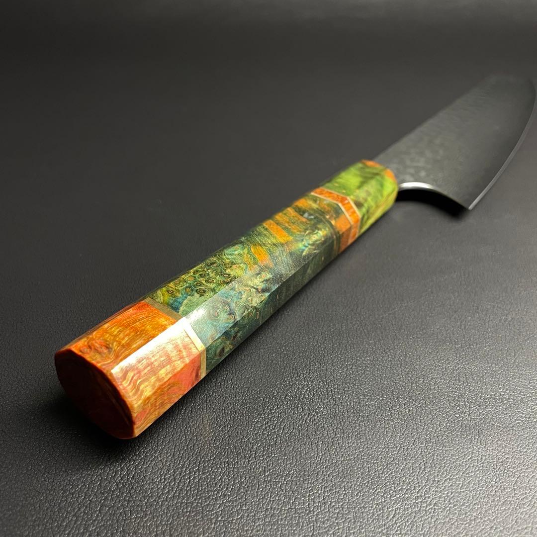 ダマスカス 67層 VG10 切付型包丁 210mm 鎚目 ステンレス 料理包丁