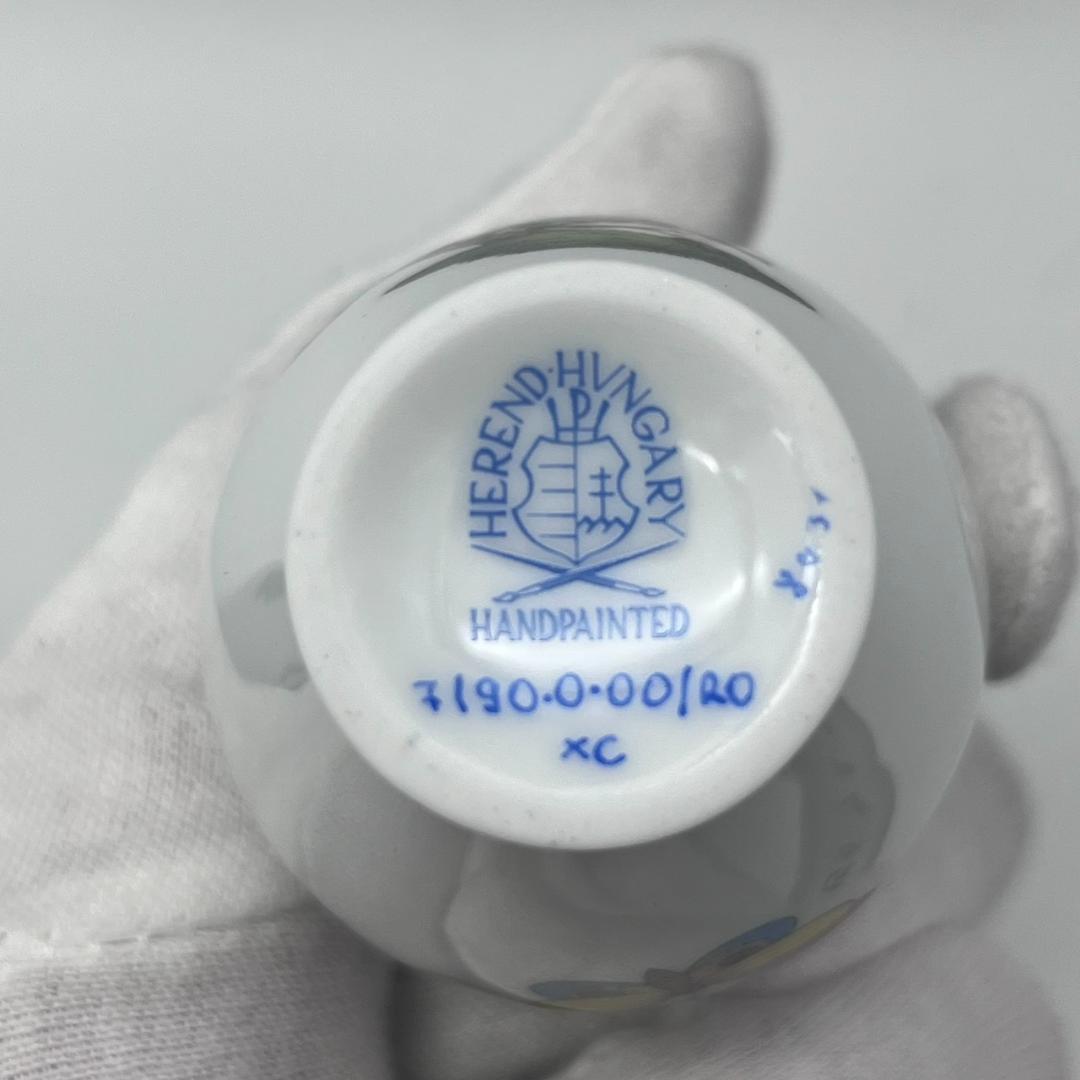 ◇14758　未使用品　HEREND　ヘレンド　ミニチュアベース セット