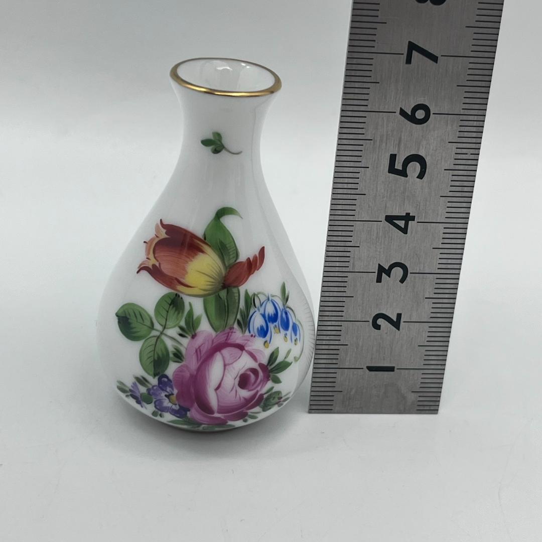 ◇14758　未使用品　HEREND　ヘレンド　ミニチュアベース セット