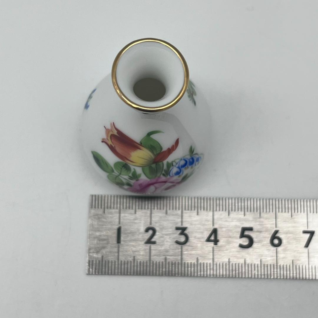 ◇14758　未使用品　HEREND　ヘレンド　ミニチュアベース セット