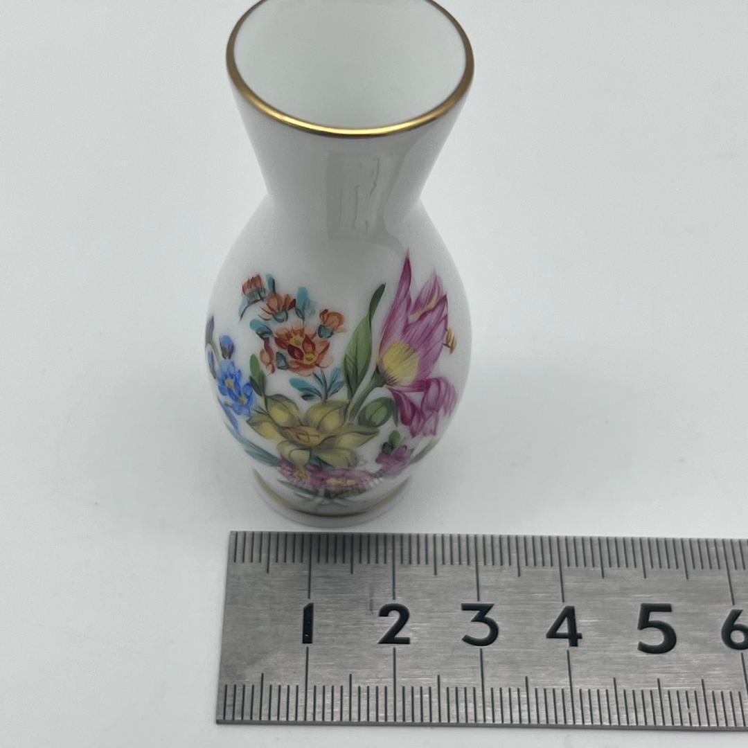 ◇14758　未使用品　HEREND　ヘレンド　ミニチュアベース セット