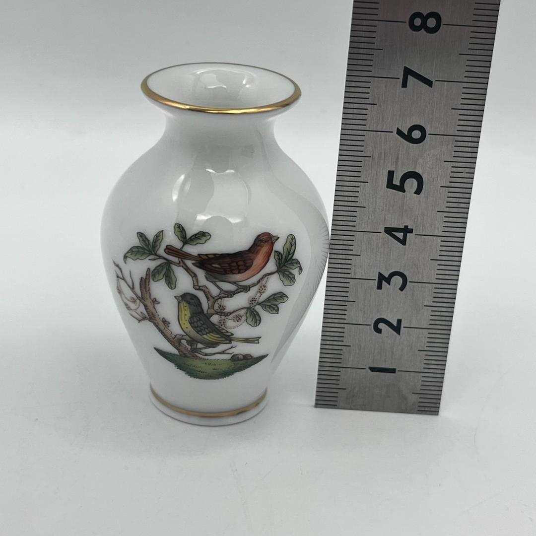 ◇14758　未使用品　HEREND　ヘレンド　ミニチュアベース セット