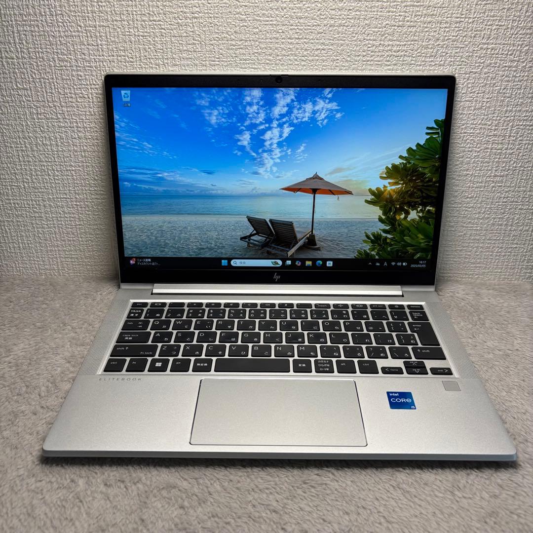 美品HP EliteBook 12世代 i5 高級軽型ノートPC 16GB