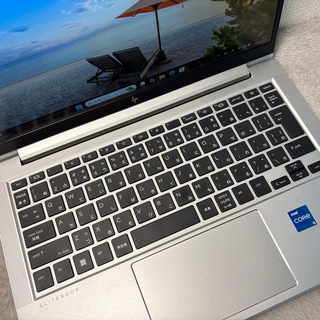 美品HP EliteBook 12世代 i5 高級軽型ノートPC 16GB